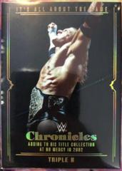 Triple H #HHH-31 Wrestling Cards 2022 Panini Chronicles WWE It's All About the Game Prices