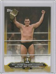 WALTER, Tyler Bate [Gold] Wrestling Cards 2020 Topps WWE NXT Prices
