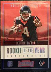 Deshaun Watson [Silver] #RY-2 Football Cards 2017 Panini Contenders Rookie of the Year Prices