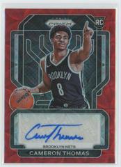 Cameron Thomas [Choice Prizm] Basketball Cards 2021 Panini Prizm Rookie Signatures Prices