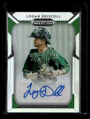 Logan Driscoll [Hyper Prizm] #91 Baseball Cards 2019 Panini Prizm Draft Picks Autographs Prices