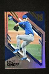 Brady Singer [Gold] #8 Baseball Cards 2021 Panini Chronicles Elite Prices