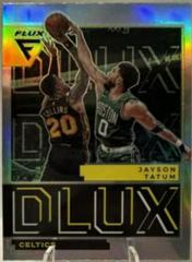 Jayson Tatum [Silver] #8 Basketball Cards 2022 Panini Flux D Lux Prices