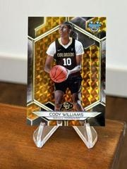 Cody Williams [Geometric Gold Refractor] #10 Basketball Cards 2023 Bowman Best University Prices