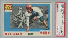 Mel Hein Football Cards 1955 Topps All American Prices
