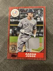 Aaron Judge [Red] #MLM-AJ Baseball Cards 2022 Topps Major League Material Relics Prices
