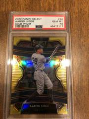 Aaron Judge [Gold] Baseball Cards 2020 Panini Select Prices