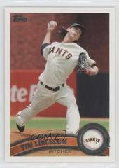Tim Lincecum [Double Sparkle] #590 Baseball Cards 2011 Topps Prices