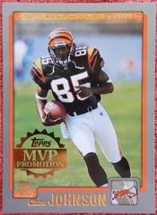 Chad Johnson Football Cards 2001 Topps MVP Promotion Prices