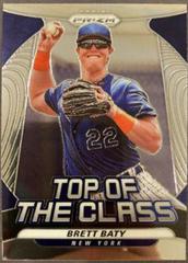 Brett Baty #TOC-12 Baseball Cards 2020 Panini Prizm Top of the Class Prices