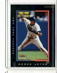 Derek Jeter #62 Baseball Cards 2002 Fleer Genuine Prices