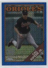 Cal Ripken Jr. [Blue] Baseball Cards 2023 Topps Silver Pack 1988 Chrome Prices