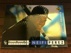 Neifi Perez [Electric Diamond] Baseball Cards 1994 Upper Deck Top Prospects Prices