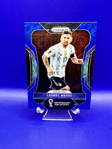 Lionel Messi [Choice Blue] #7 Prices | 2022 Panini Prizm World Cup ...
