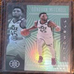 Donovan Mitchell [Green] Basketball Cards 2019 Panini Illusions Prices
