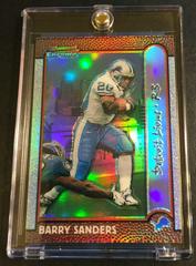 Barry Sanders [Interstate Refractor] #149 Football Cards 1999 Bowman Chrome Prices
