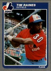 Tim Raines #405 Baseball Cards 1985 Fleer Prices
