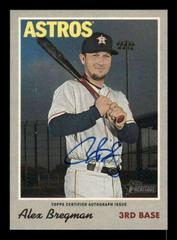 Alex Bregman [Red Ink] #AB Baseball Cards 2019 Topps Heritage Real One Autographs Prices