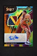 Evan Mobley [Tie Dye Prizm] Basketball Cards 2021 Panini Select Rookie Jersey Autographs Prices
