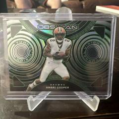 Amari Cooper [Green Electric Etch] #14 Football Cards 2023 Panini Obsidian Tunnel Vision Prices