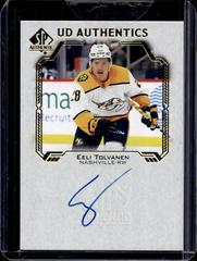 Eeli Tolvanen Hockey Cards 2021 SP Authentic UD Autographs Prices