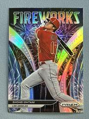 Shohei Ohtani #F-3 Baseball Cards 2022 Panini Prizm Fireworks Prices