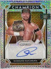 Shinsuke Nakamura [Mojo Prizm] #CS-SKN Wrestling Cards 2022 Panini Prizm WWE Champion Signatures Prices