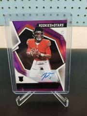 Justin Fields [Signature Purple] #104 Football Cards 2021 Panini Rookies and Stars Prices