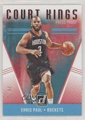 Chris Paul [Press Proof Red] Basketball Cards 2018 Panini Donruss Court Kings Prices