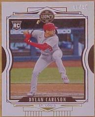 Dylan Carlson [Gold] Baseball Cards 2021 Panini Chronicles Legacy Prices