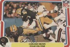 Chicago Bears [Four on One] Football Cards 1980 Fleer Team Action Prices