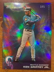 Ken Griffey Jr. [Tye Dye Glitter] #181 Baseball Cards 2022 Topps X Steve Aoki Prices