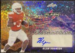 Bijan Robinson Football Cards 2022 Leaf Flash of Color Autographs Prices