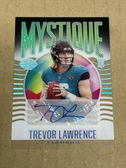 Trevor Lawrence [Autograph Black] #MY-1 Football Cards 2021 Panini Illusions Mystique Prices
