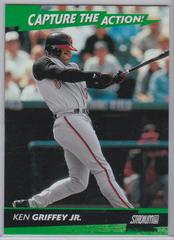 Ken Griffey Jr #CA9 Baseball Cards 2000 Stadium Club Capture the Action Prices