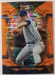 Nolan Ryan [Neon Orange Pulsar] #1 Baseball Cards 2023 Panini Select Prices
