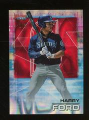 Harry Ford [Red Lava Refractor] #88 Baseball Cards 2021 Bowman’s Best Prices