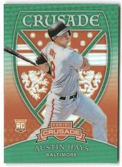 Austin Hays [Green] #17 Baseball Cards 2018 Panini Chronicles Crusade Prices