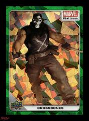 Crossbones [Green Crackle] #19 Marvel 2023 Upper Deck Platinum Prices