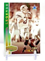 Troy Aikman [Green] #120 Football Cards 2020 Panini Plates & Patches Prices