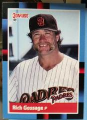 Richard Michael Gossage #434 Baseball Cards 1987 Leaf Prices