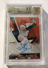 Shohei Ohtani [Orange Refractor] #SO Baseball Cards 2018 Topps Finest Autographs Prices