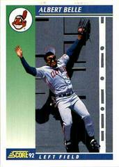 Albert Belle #31 Baseball Cards 1992 Score Prices