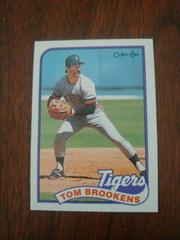 Tom Brookens #342 Baseball Cards 1989 O Pee Chee Prices