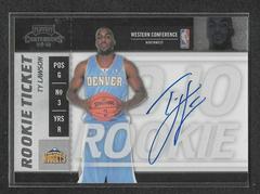 Ty Lawson Autograph #116 Basketball Cards 2009 Playoff Contenders Prices
