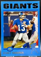 Kurt Warner [Signed Jersey Blue] #42 Football Cards 2004 Topps Signature Edition Prices