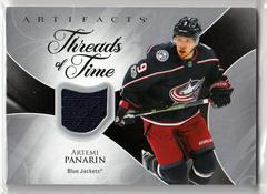 Artemi Panarin #TT-AP Hockey Cards 2023 Upper Deck Artifacts Threads of Time Prices