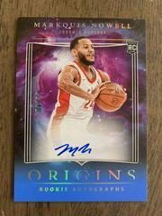 Markquis Nowell [Blue] #26 Basketball Cards 2023 Panini Origins Rookie Autograph Prices