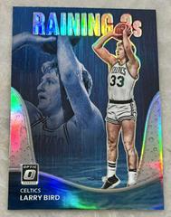 Larry Bird [Holo] Basketball Cards 2022 Panini Donruss Optic Raining 3s Prices