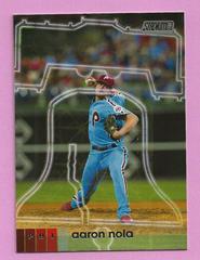 Aaron Nola #243 Baseball Cards 2020 Stadium Club Prices